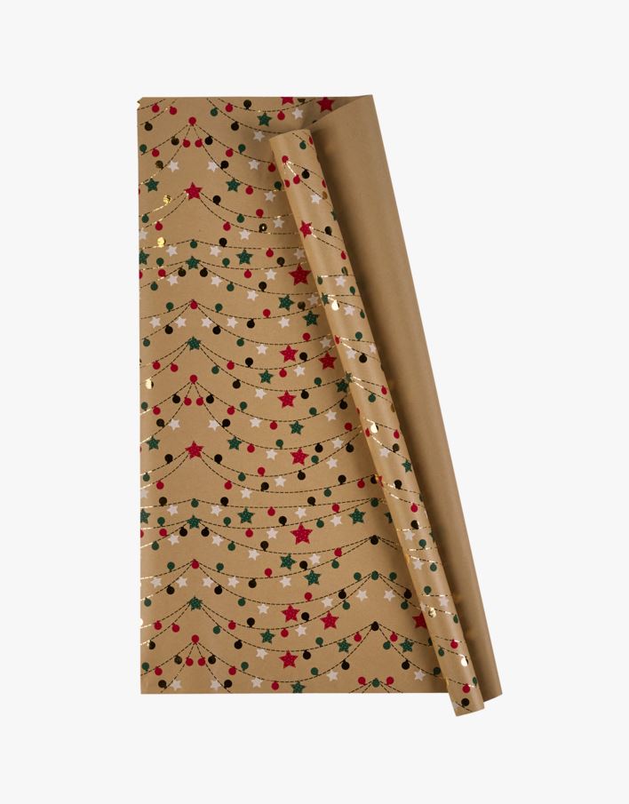 Gavepapir natur - 70x300 cm natur - 1