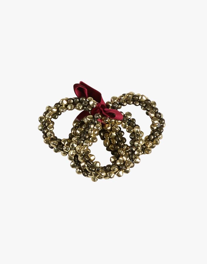 4 pk serviettringer gull - ø6 gull - 1