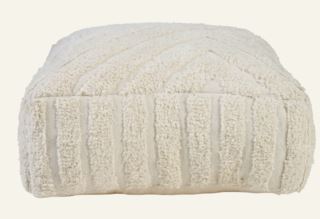 Forms & Objects Ziggy Puff Offwhite 55x55x22 cm