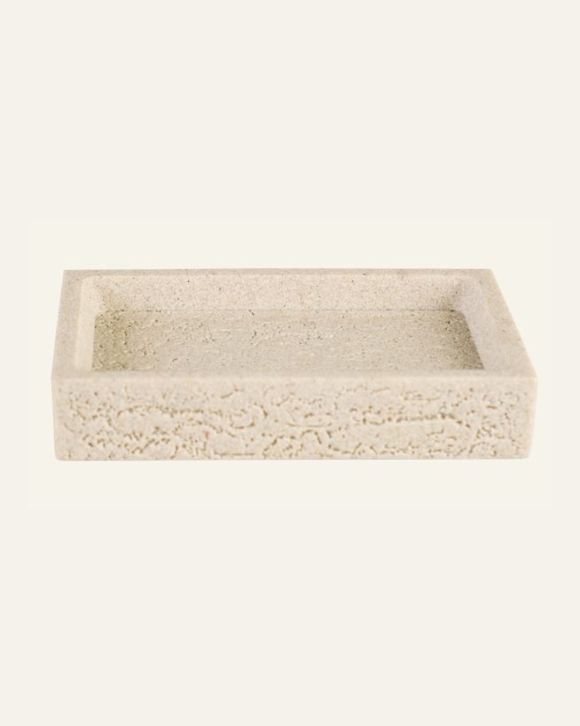 Såpeskål sand - 13,2x8,7x2,5 cm sand - 1