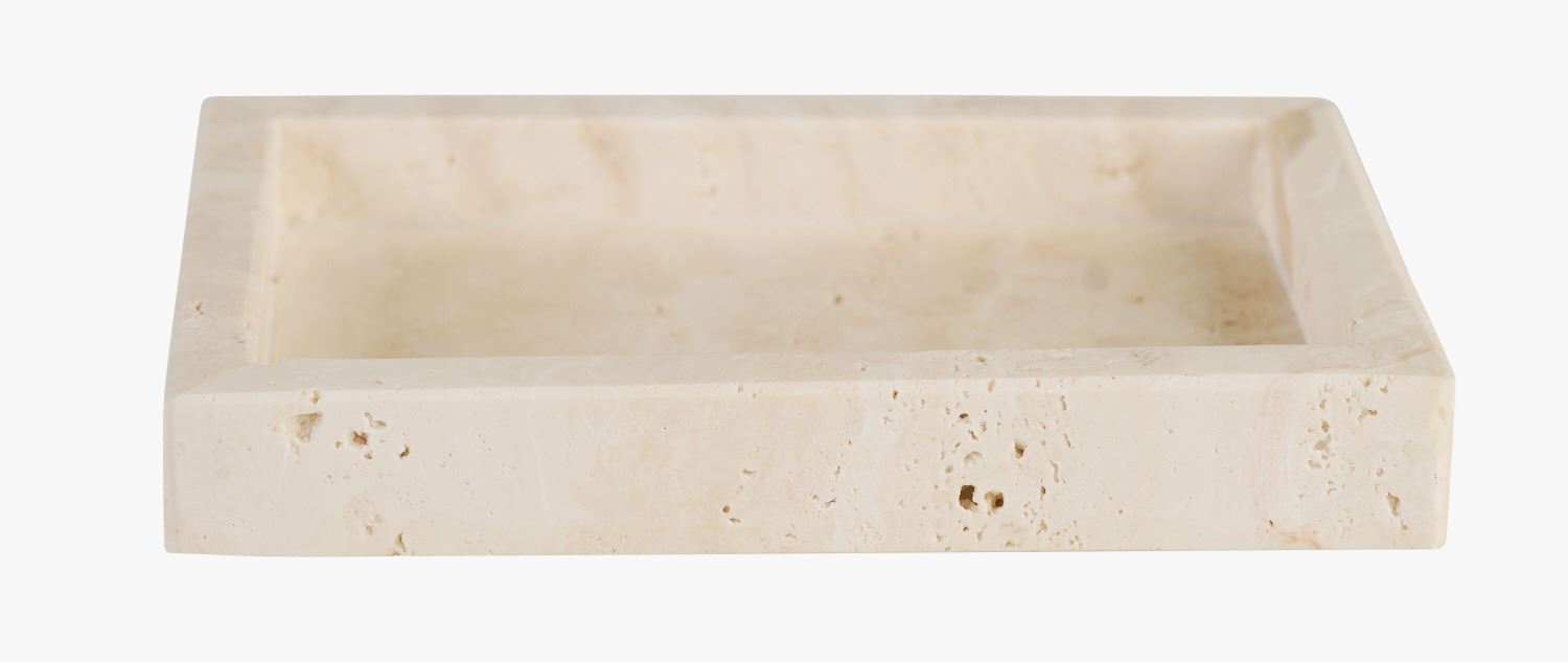 Såpeskål beige - 13,3x8,8x2 cm beige - 1