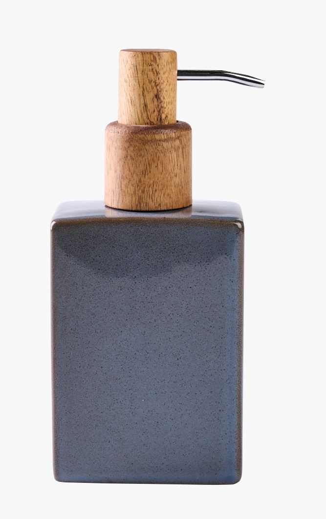 Såpedispenser grå - 8,5x5,5x18 cm grå - 1