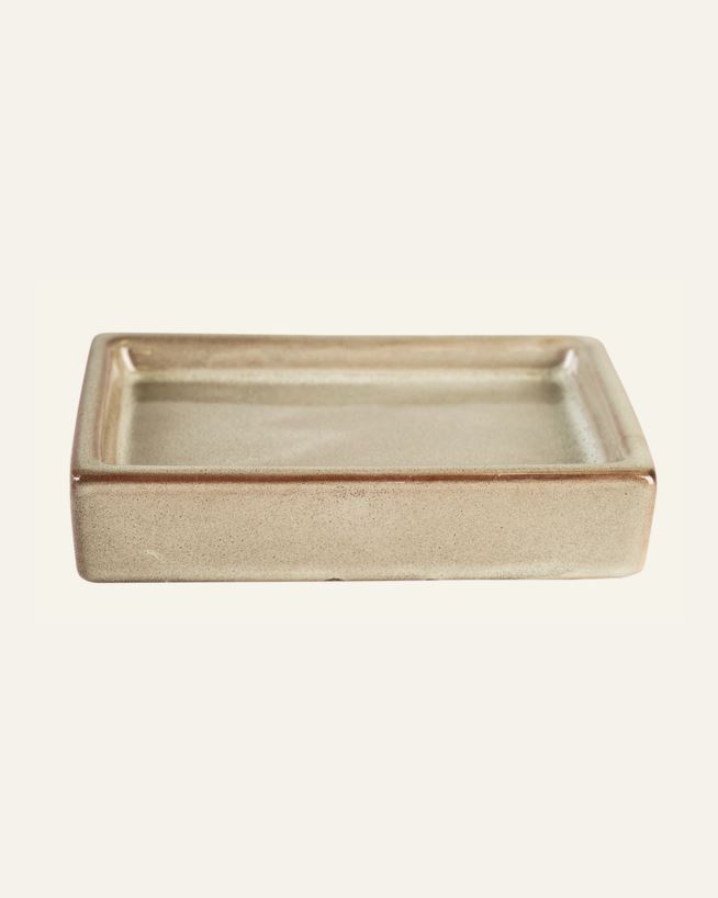 Såpeskål grønn - 13,3x8,7x2,8 cm grønn - 1