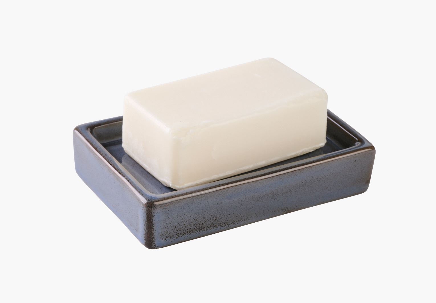 Såpeskål grå - 13,3x8,7x2,8 cm grå - 1