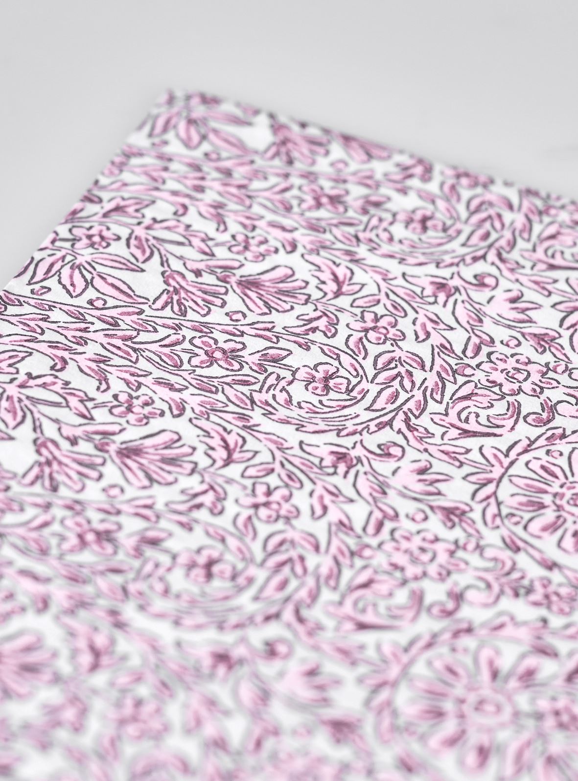 Middagsservietter multi rosa - 3