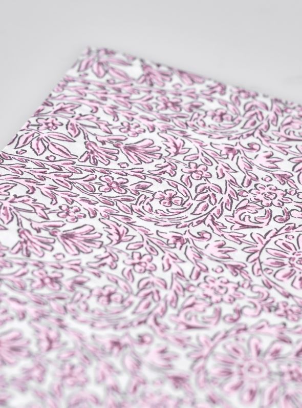 Middagsservietter multi rosa - 3