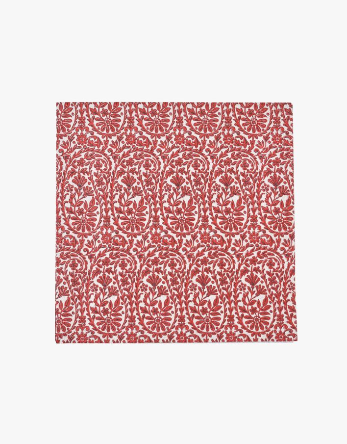 Middagsservietter multi rød - 40x40 cm multi rød - 1