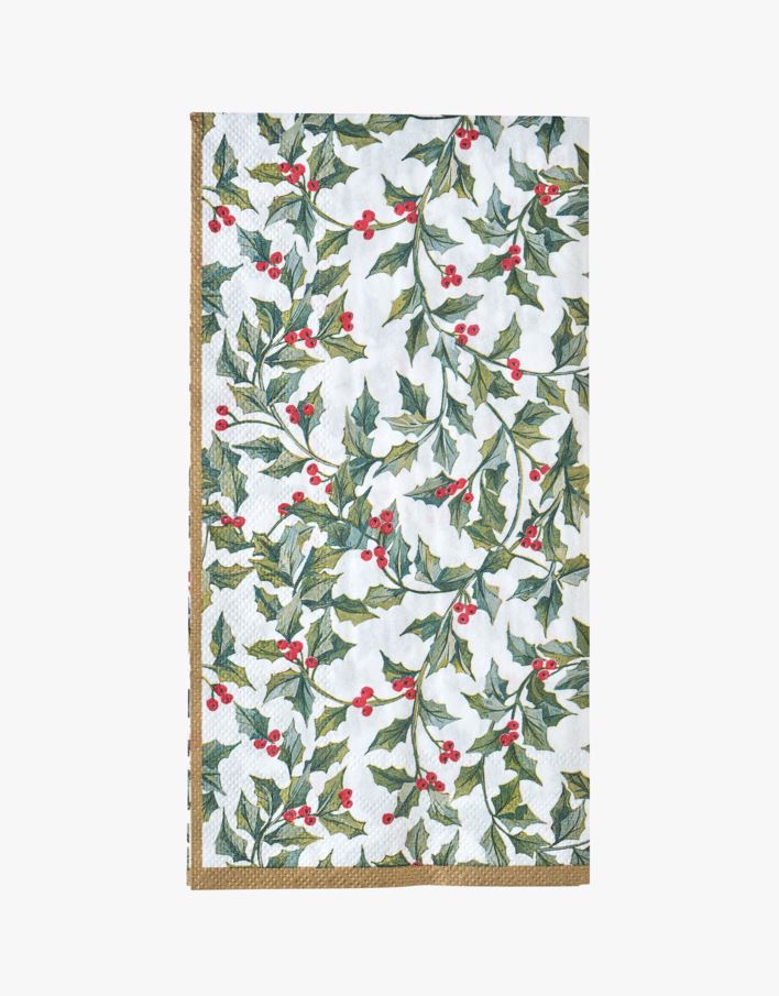 Kjøkkenservietter multi grønn - 33x42 cm multi grønn - 1