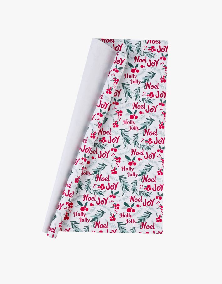 Gavepapir hvit - 70cm x 3m hvit - 1