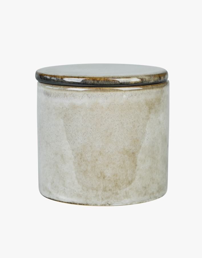 Oppbevaringsboks beige - 9,4x9,4x9 cm beige - 1