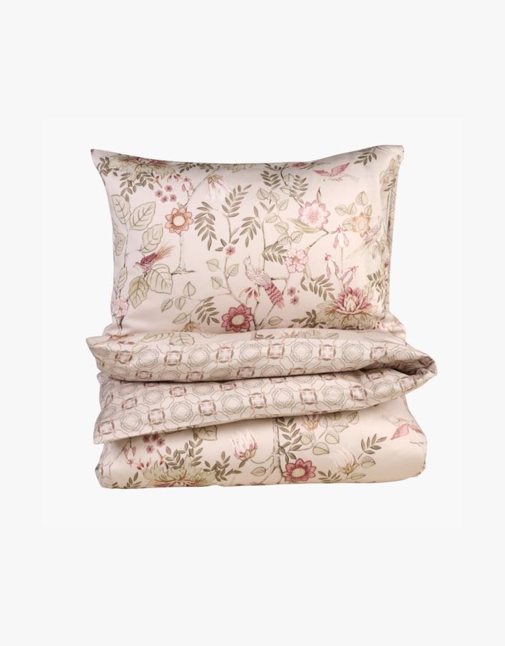 Sengesett multi grønn - 140x200 cm multi grønn - 1