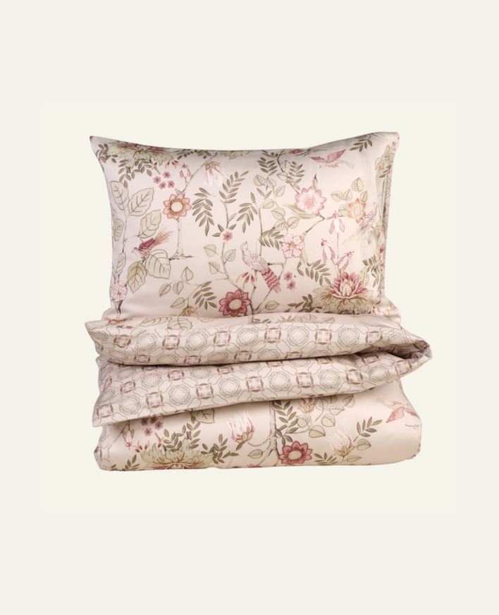 Sengesett multi grønn - 140x220 cm multi grønn - 1