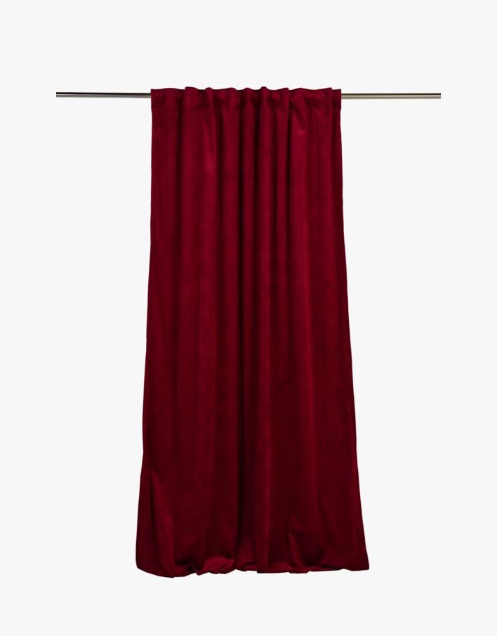 Gardin rød - 135x220 cm rød - 1