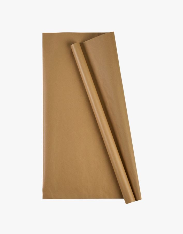 Gavepapir natur - 5m x 70cm natur - 1