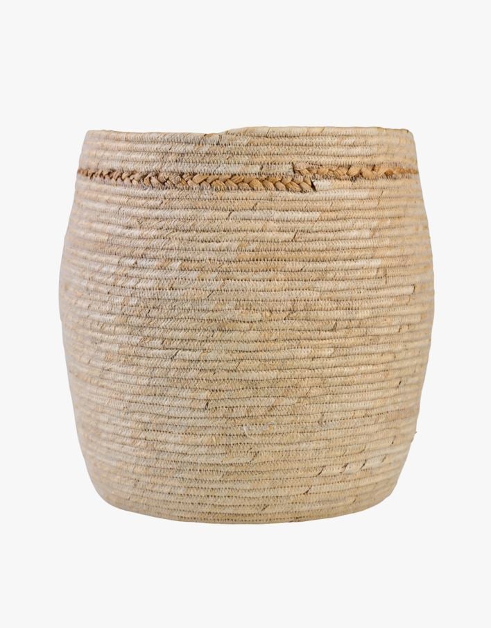 Kurv lys natur - 34x34x35 cm lys natur - 1