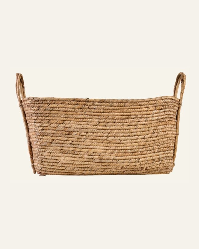 Kurv lys brun - 43x32x21 cm lys brun - 1