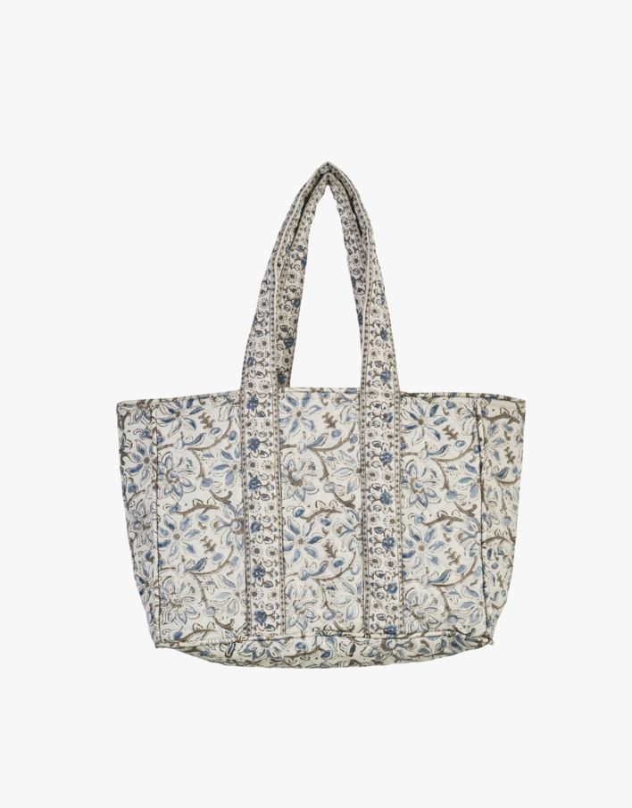 Liten tote bag multi blå - 30x40 cm multi blå - 1