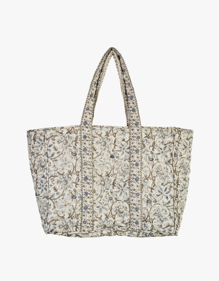 Totebag multi blå - 38x48 cm multi blå - 1