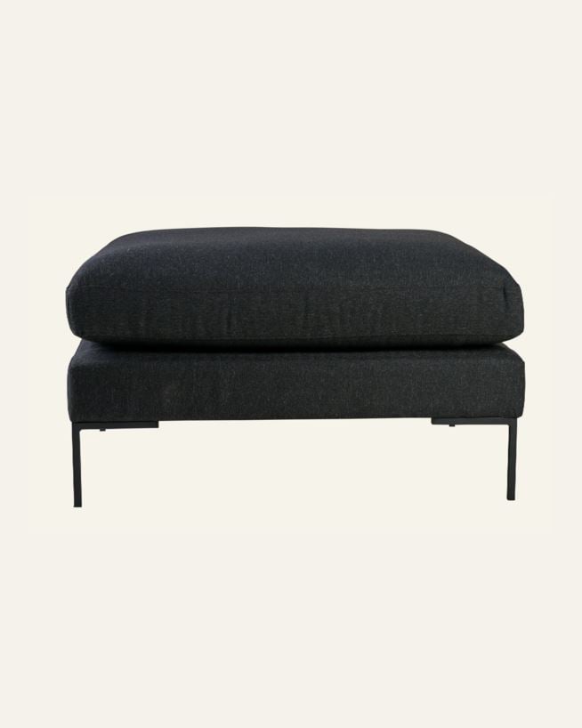 Puff svart - 90x90x50 cm svart - 1