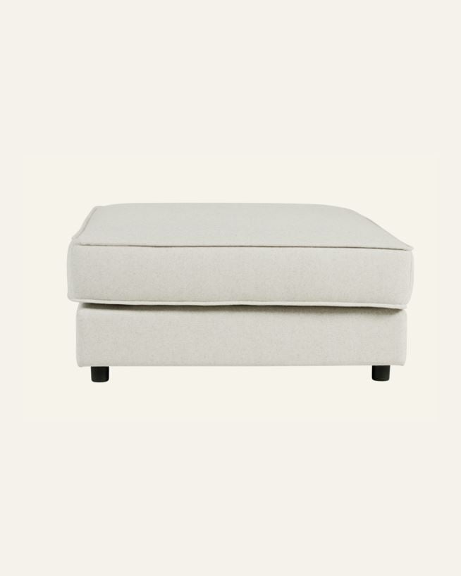 Puff natur - 90x90x40 cm natur - 1