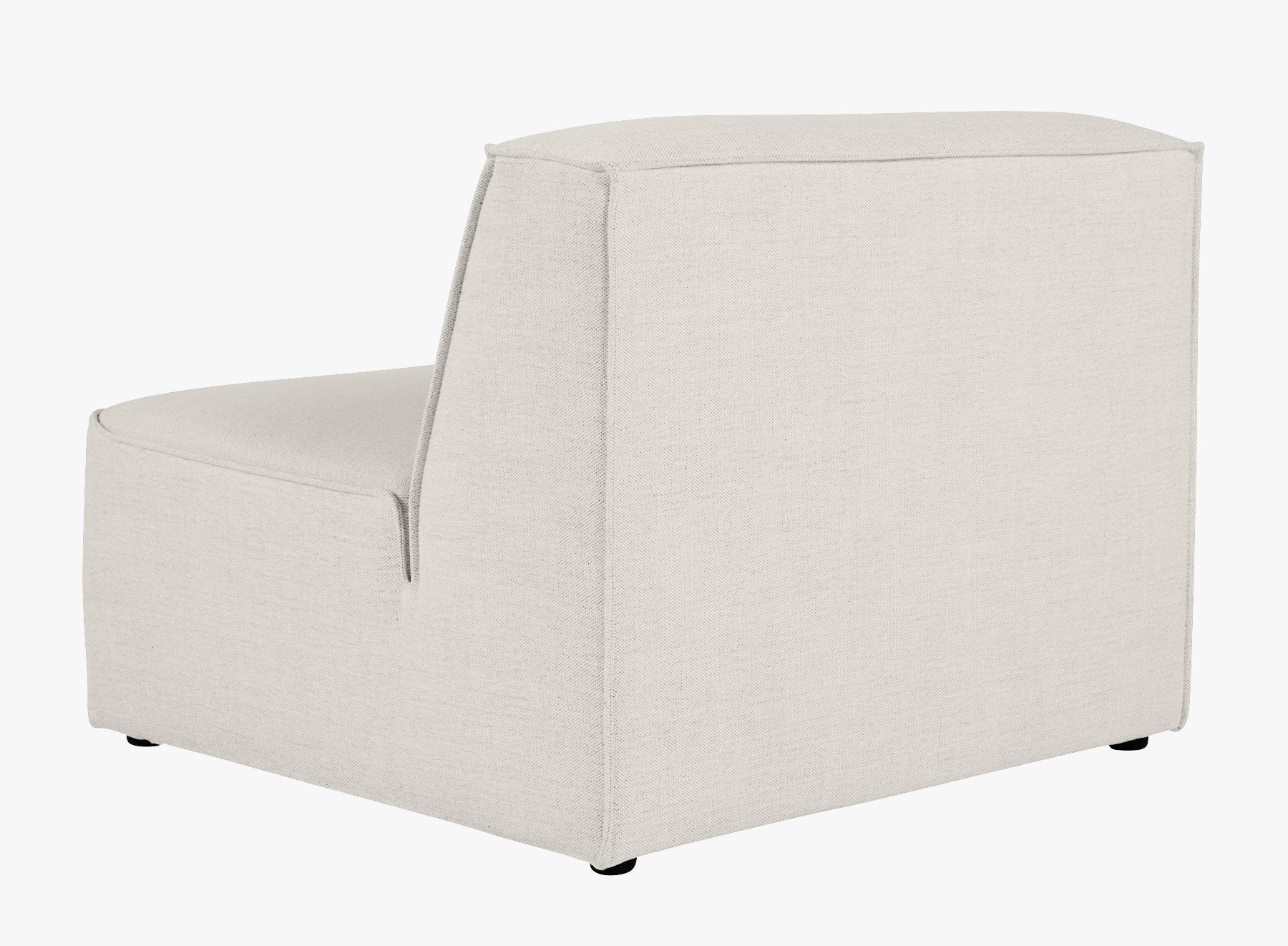 Modulsofa 1,5 seter uten armlener natur - 3