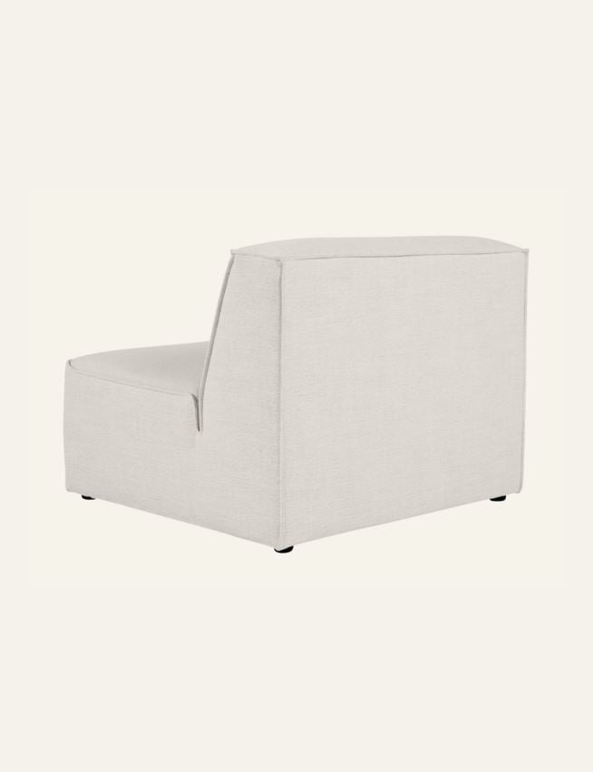 Modul 1,5 seter uten armlene natur - 3