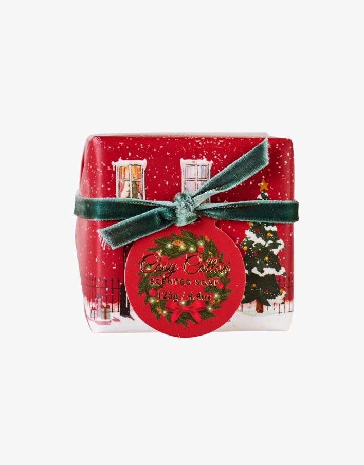 Blokksåpe rød - 4,5x5,5cm rød - 1