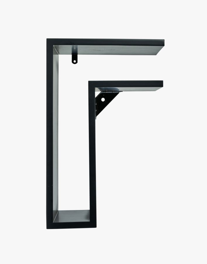 Nattbord høyre svart - 26x20x42 cm svart - 1