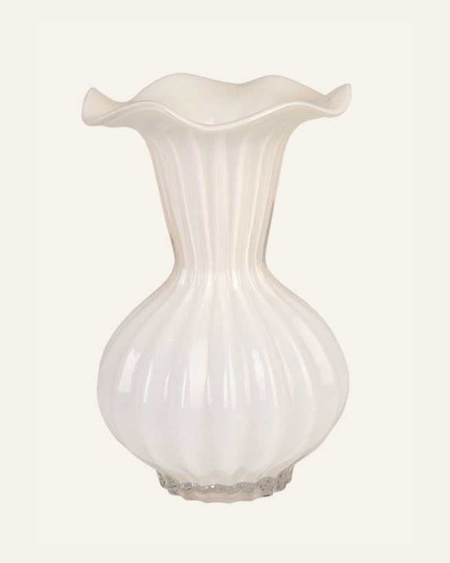 Vase hvit - 17x17x27 cm hvit - 1