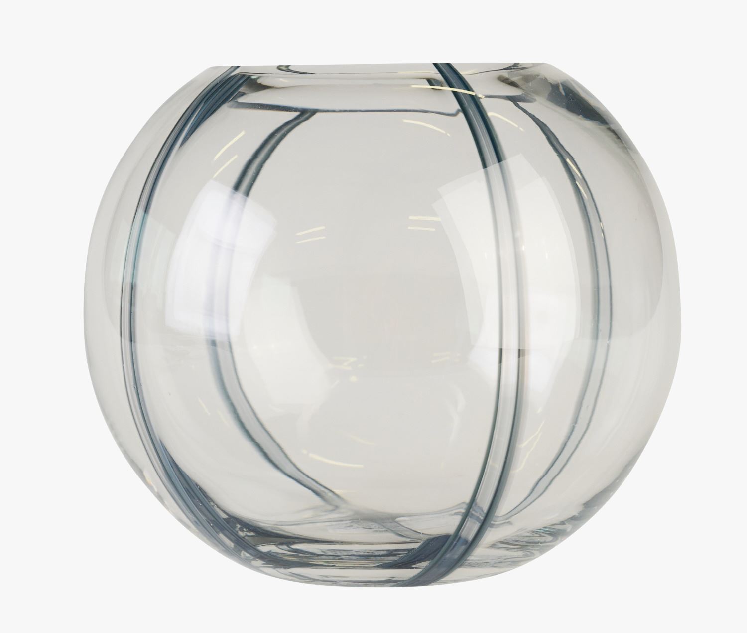 Telysholder transparent - 18,5x18,5x17 cm transparent - 1