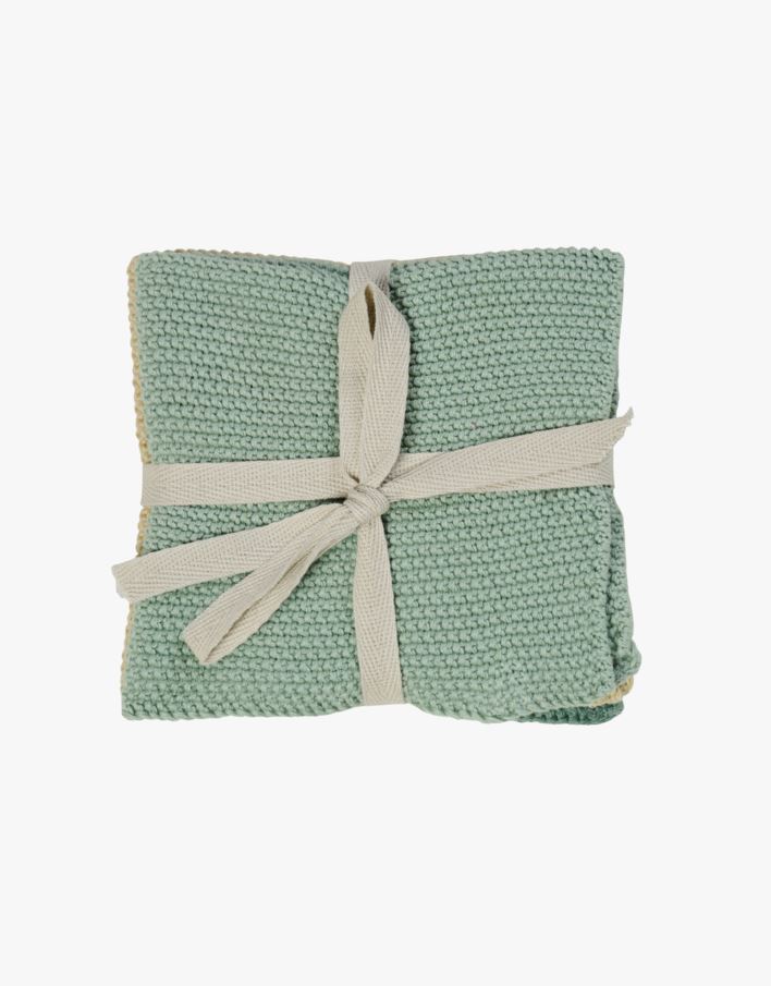 Klut 3 pk grønn - 26x26 cm grønn - 1