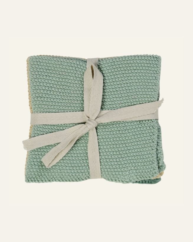 Klut 3 pk grønn - 26x26 cm grønn - 1