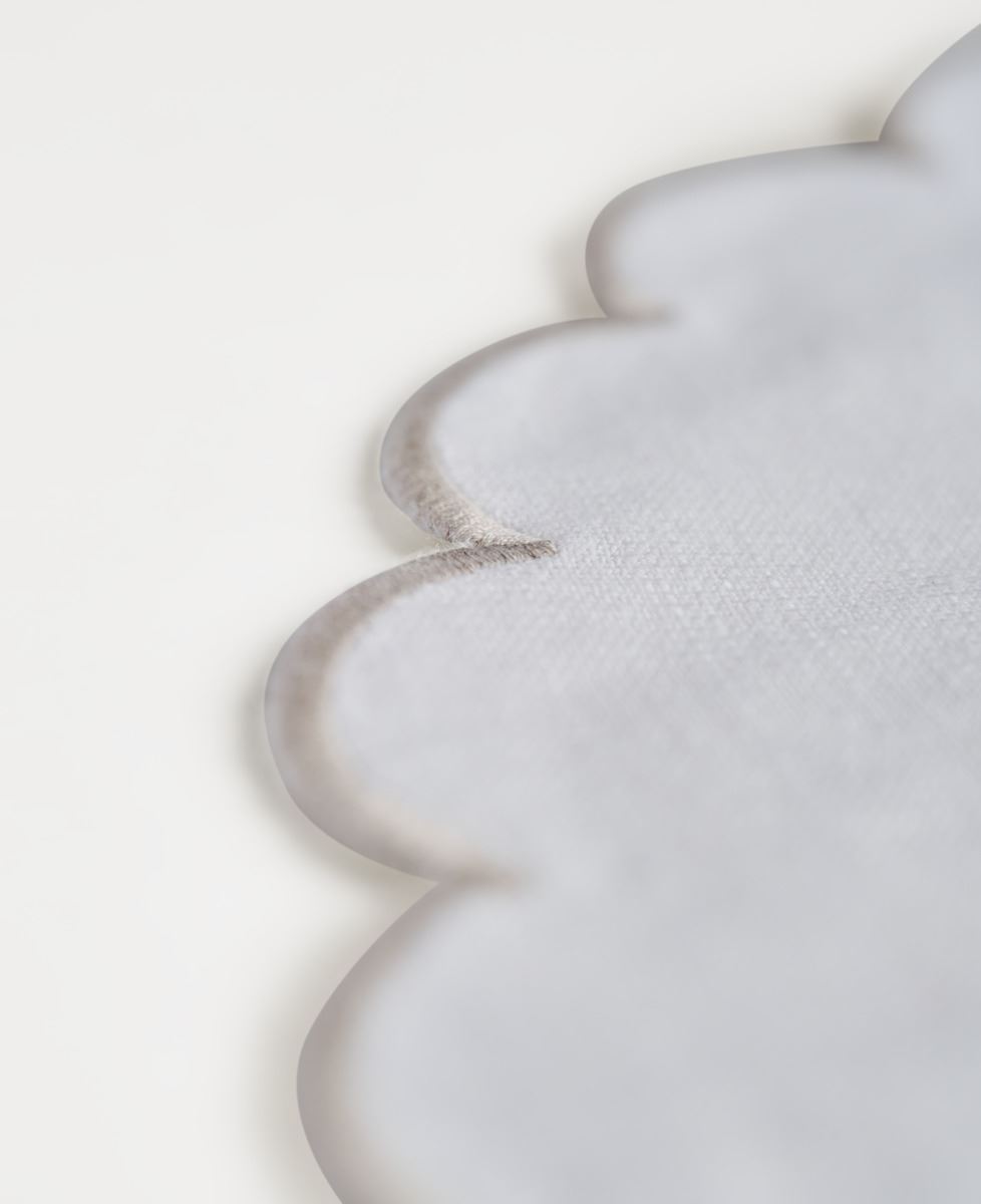 Tøyserviett hvit - 4