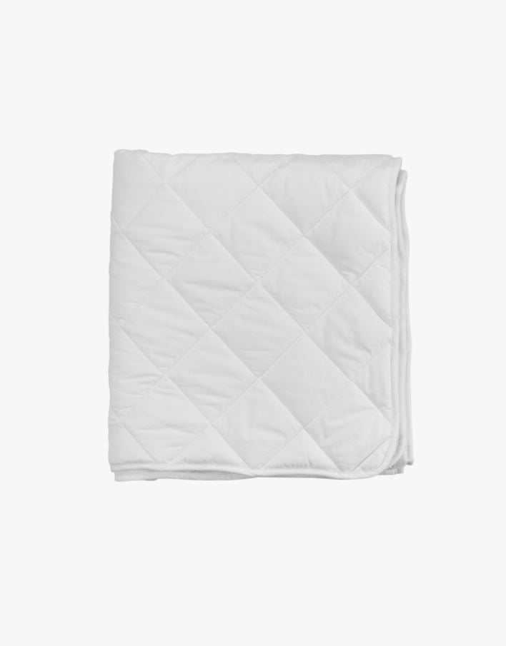 Madrassbeskytter hvit - 160x200 cm hvit - 1