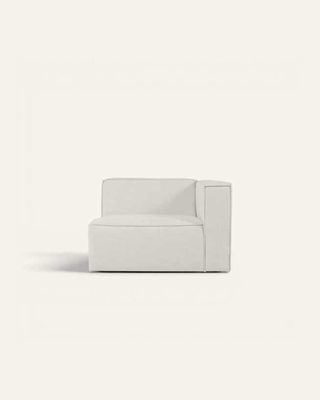 Modul 1,5 seter armlene høyre natur - 110x93x73 cm natur - 1