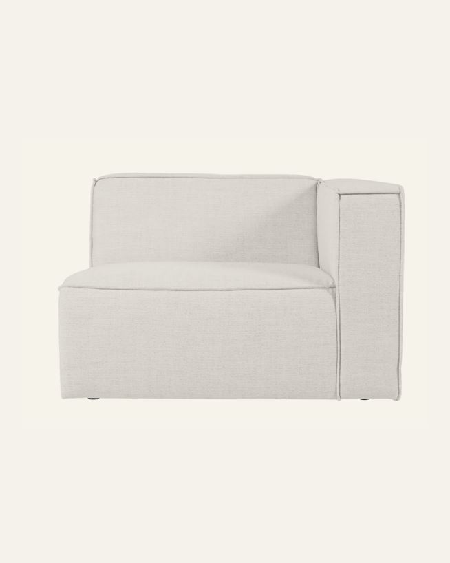 Modul 1,5 seter armlene høyre natur - 110x93x73 cm natur - 1