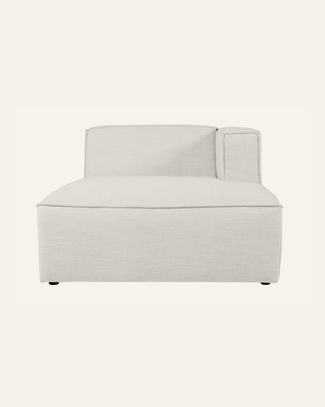 Modul sjeselong høyre natur - 154x114x73 cm natur - 1
