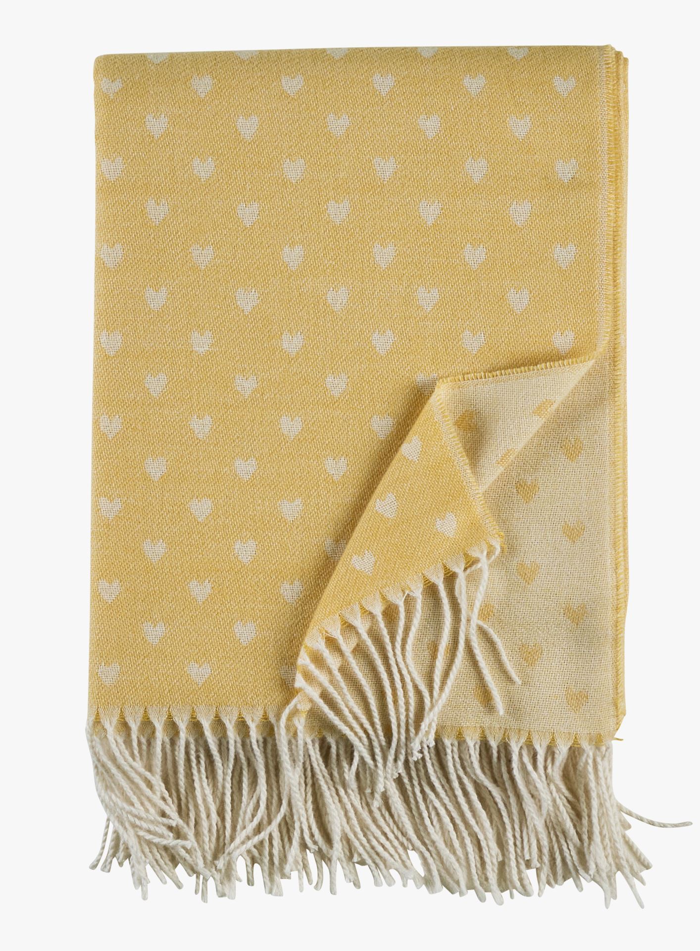 Pledd gul - 130x170 cm gul - 1