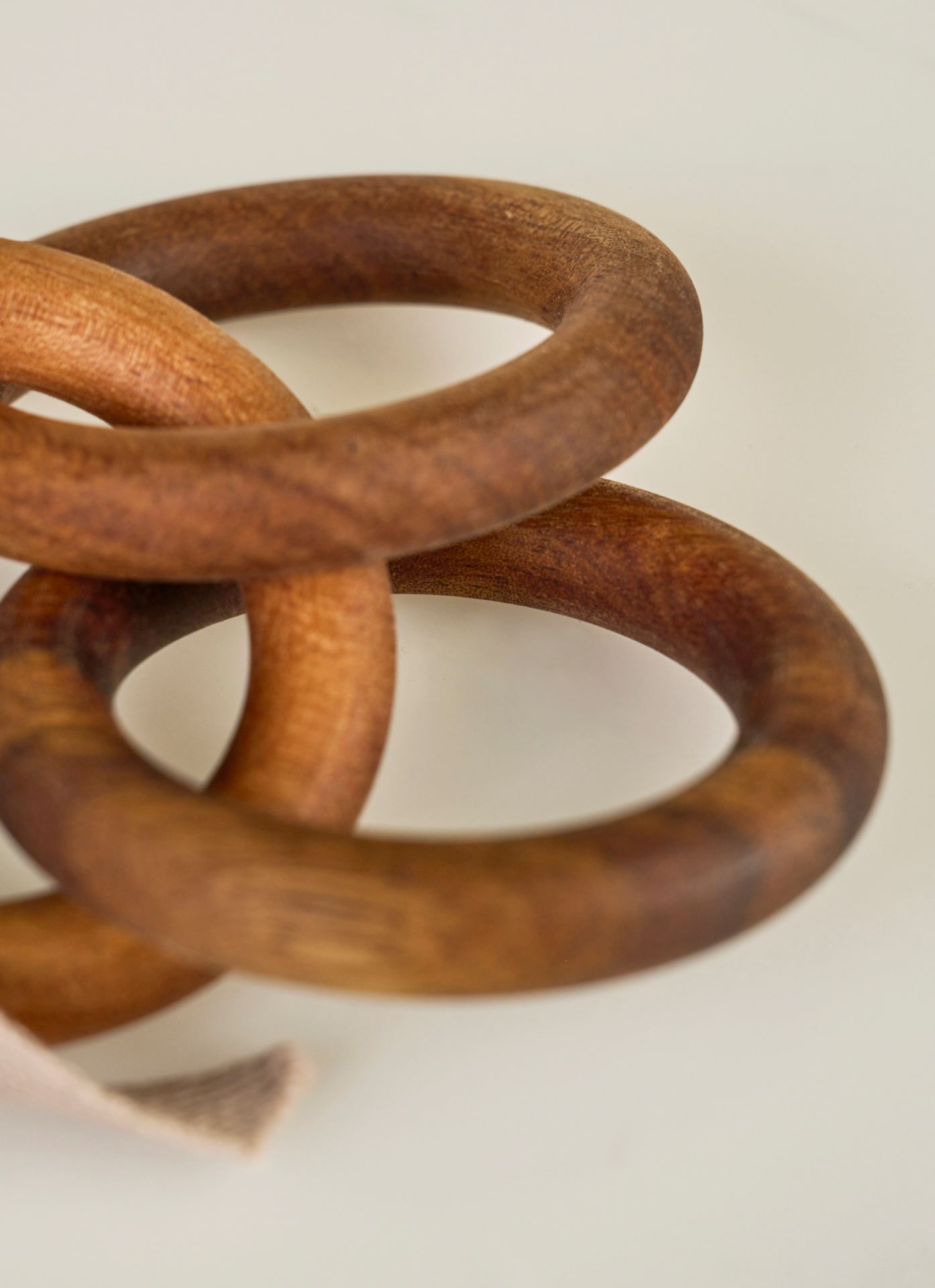 2 pk serviettringer natur - 4