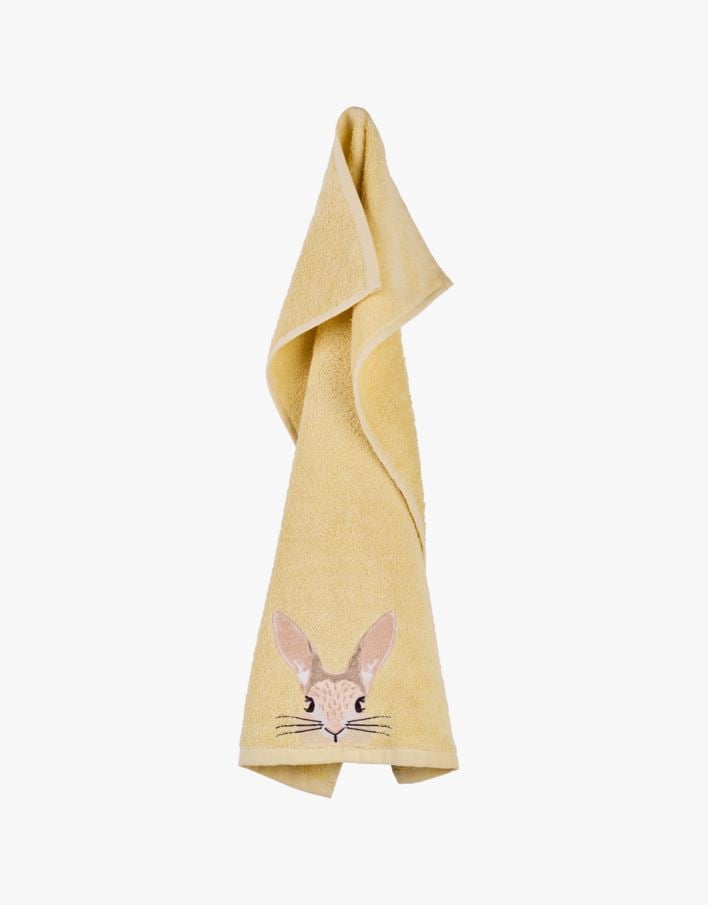 Gjestehåndkle gul - 40x60 cm gul - 1