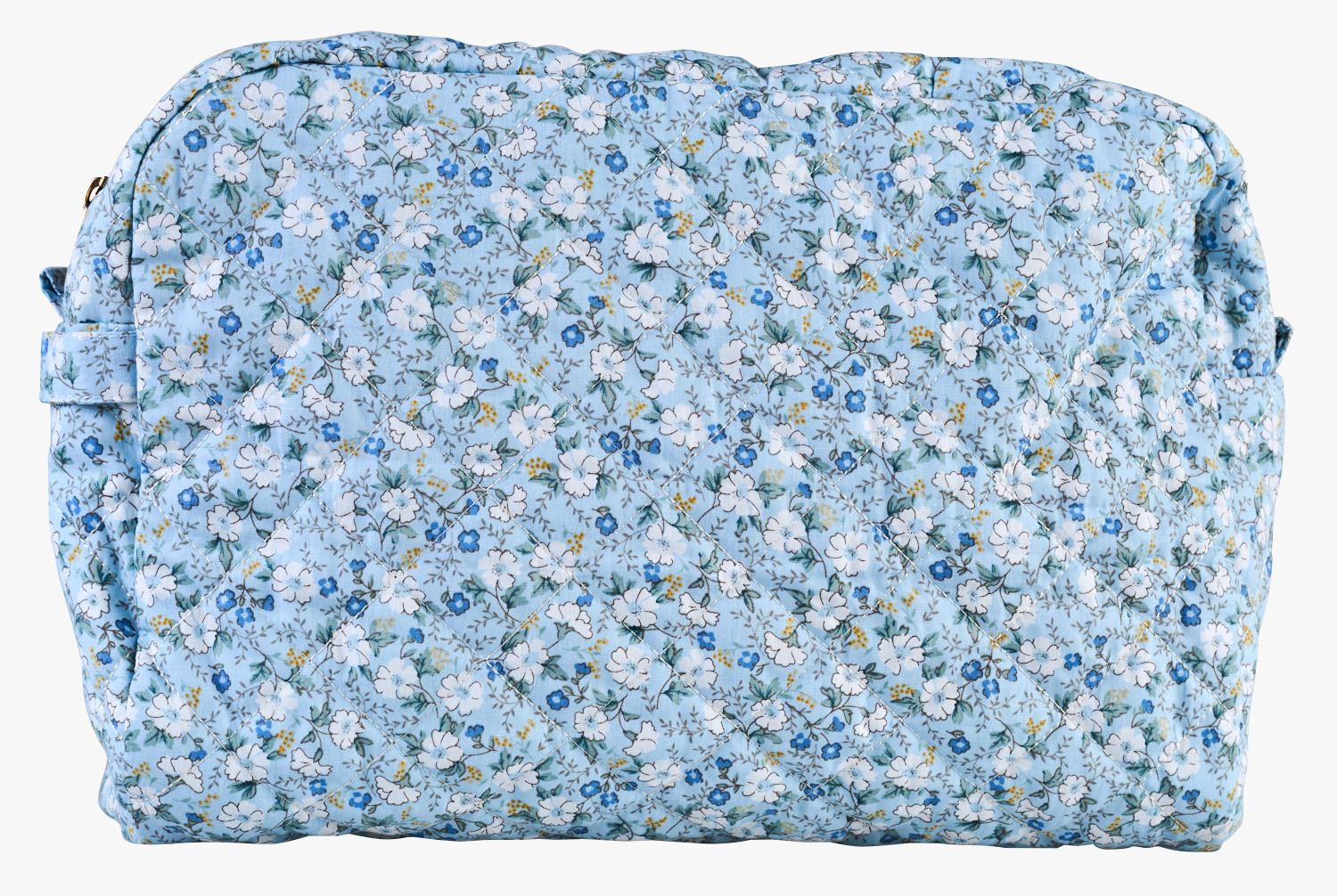 Stor toalettmappe lys blå - 11x30 cm lys blå - 1