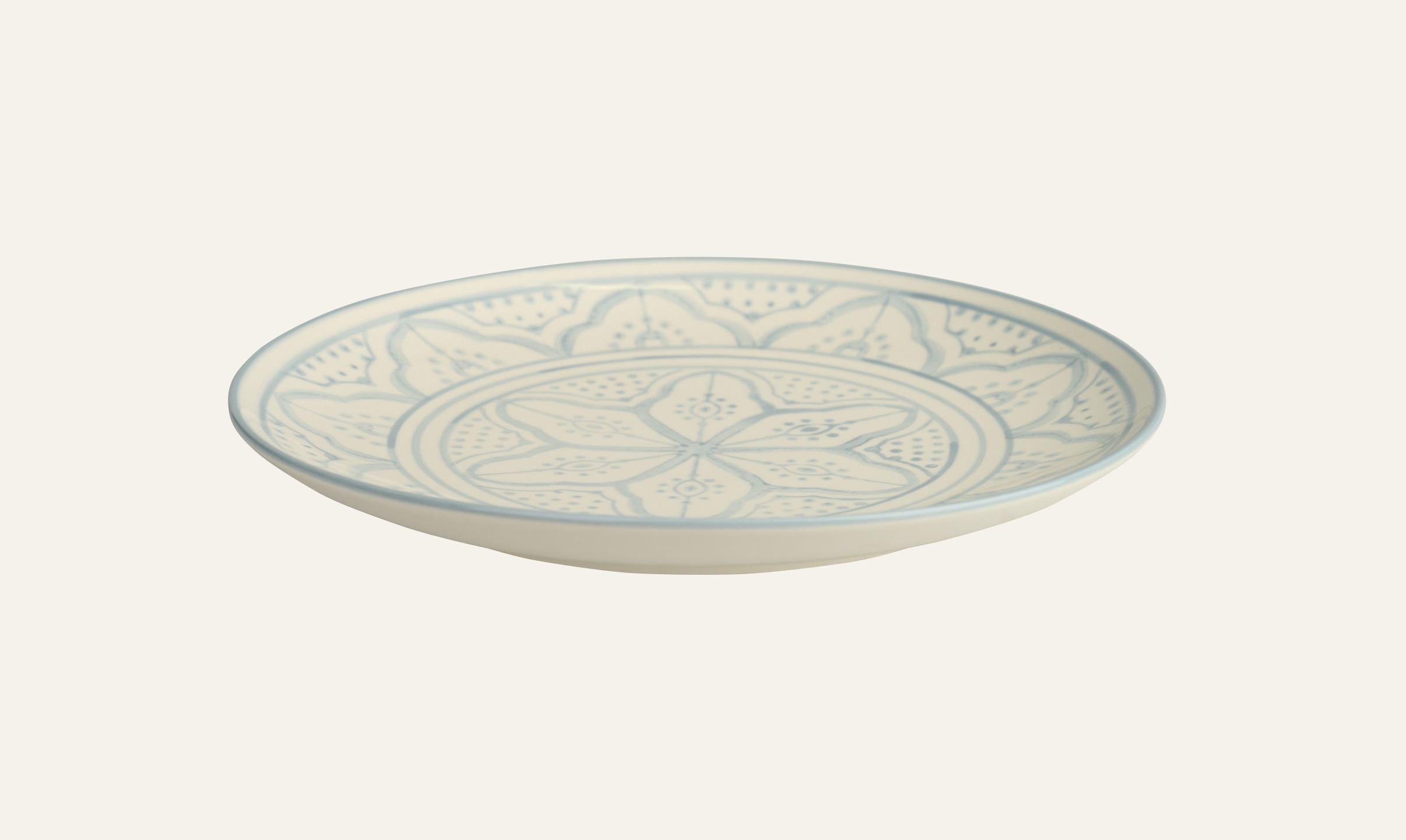 Tallerken lys blå - 2