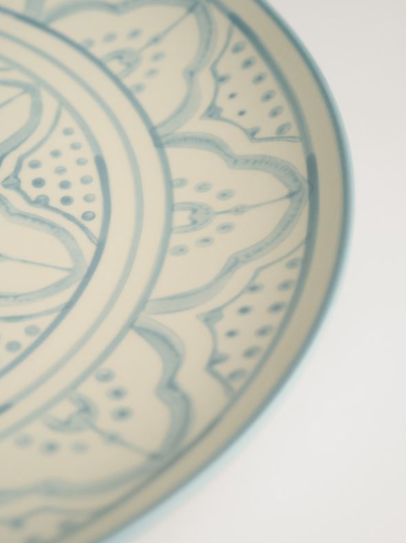 Tallerken lys blå - 3