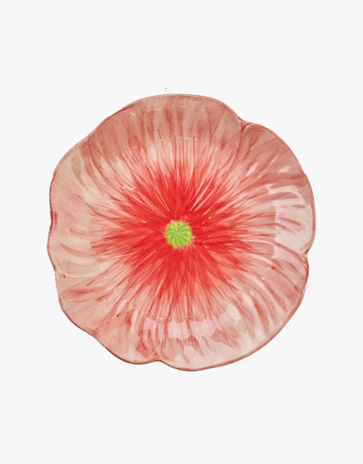 Tallerken rød - ø20 rød - 1