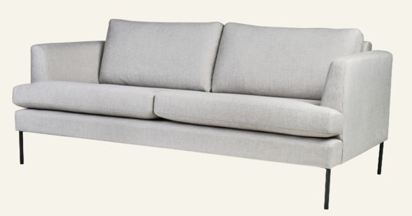 3 seter sofa beige - 5