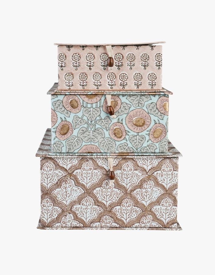 Oppbevaringsboks multi - 24x34,3x12,7 cm multi - 1