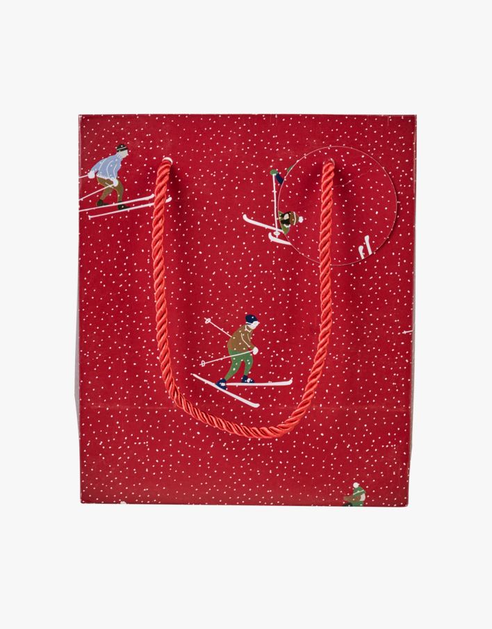 Gavepose rød - 17x20x10 cm rød - 1