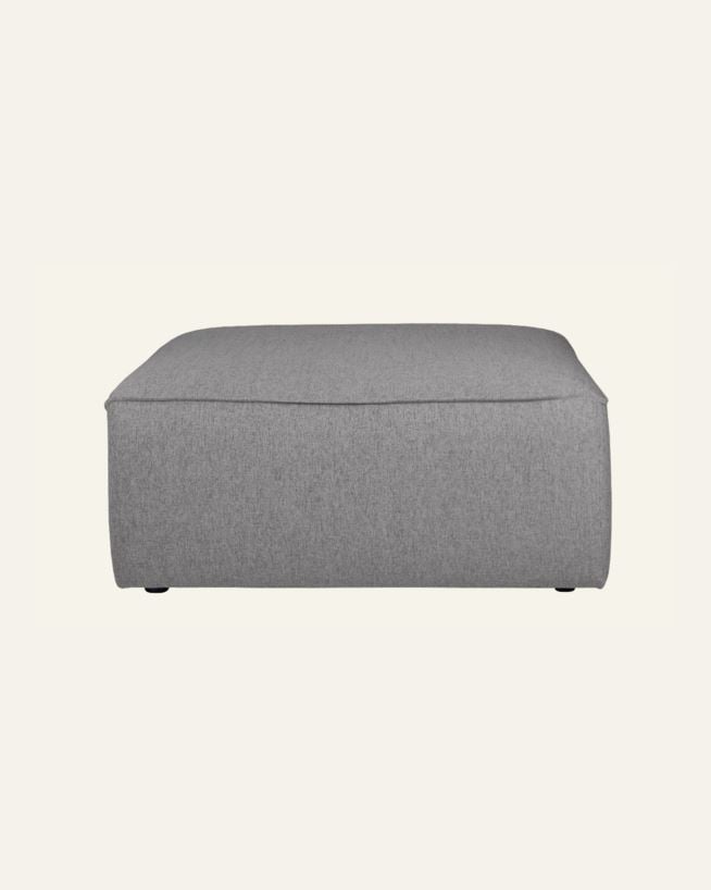 Modul puff grå - 93x93x44 cm grå - 1