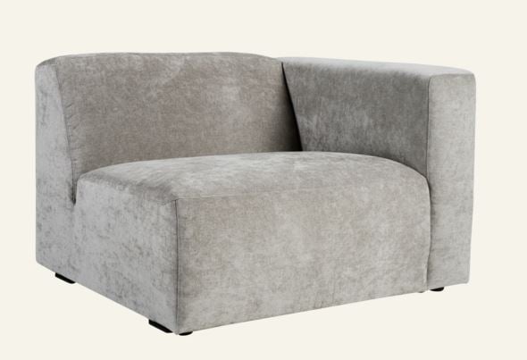 Modul 1,5 seter armlene høyre grå - 8