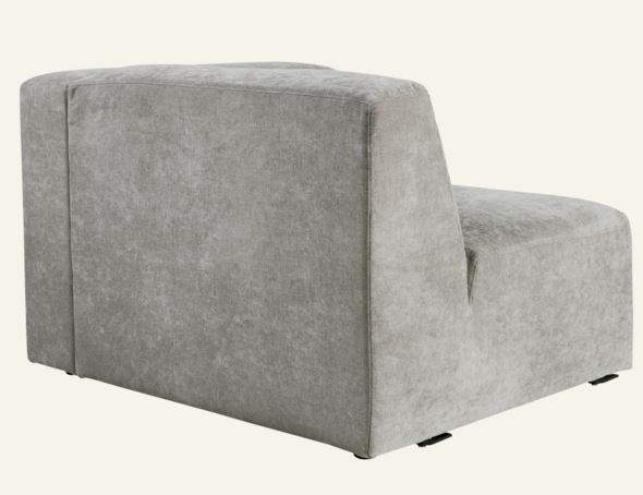 Modul 1,5 seter armlene høyre grå - 9